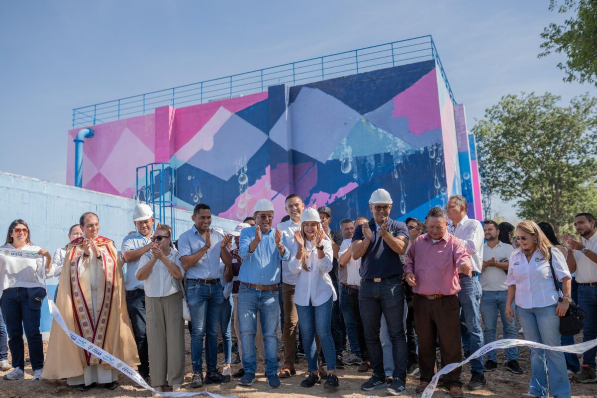 Inauguración fase 1 optimización acueducto Bosconia