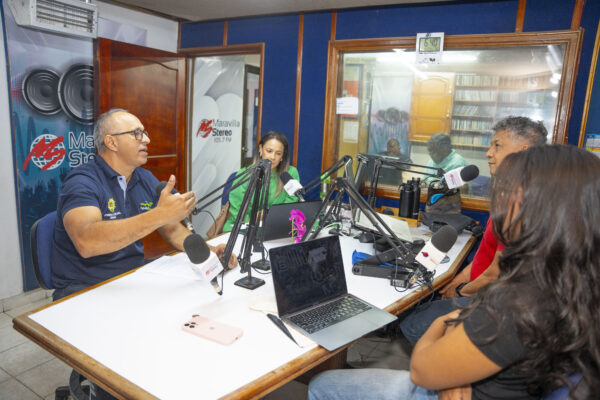 Visita a medios de comunicación Valledupar (