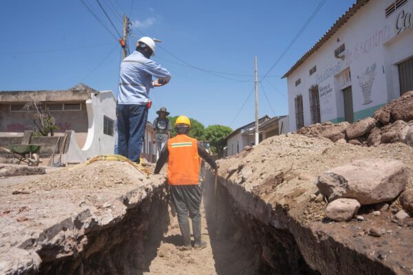 Avance optimización alcantarillado sanitario La Paz