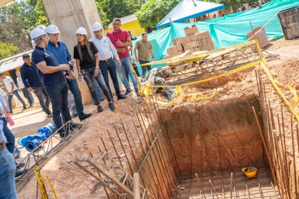 Visita gobernadora optimización acueducto San Sebastián (Curumaní)
