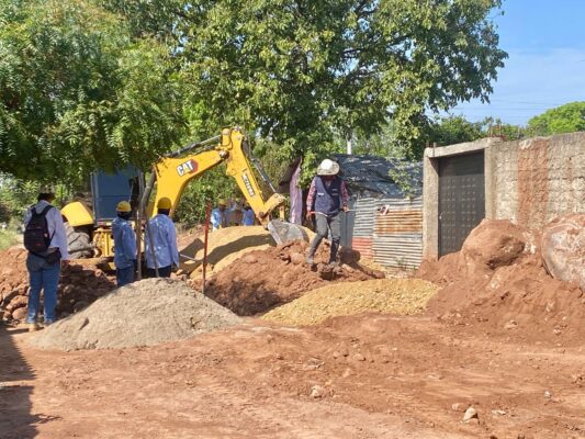 Avance fase 2 construcción alcantarillado sanitario Agustín Codazzi