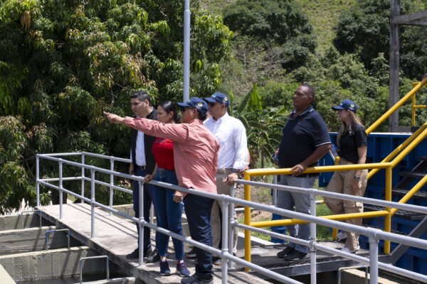Visita contralor dptal obras acueducto Aguachica
