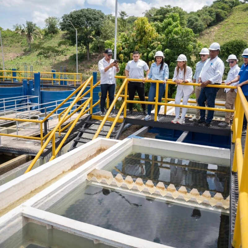 Inauguración obras acueducto Aguachica tanque almacenamiento fase 1 ptap